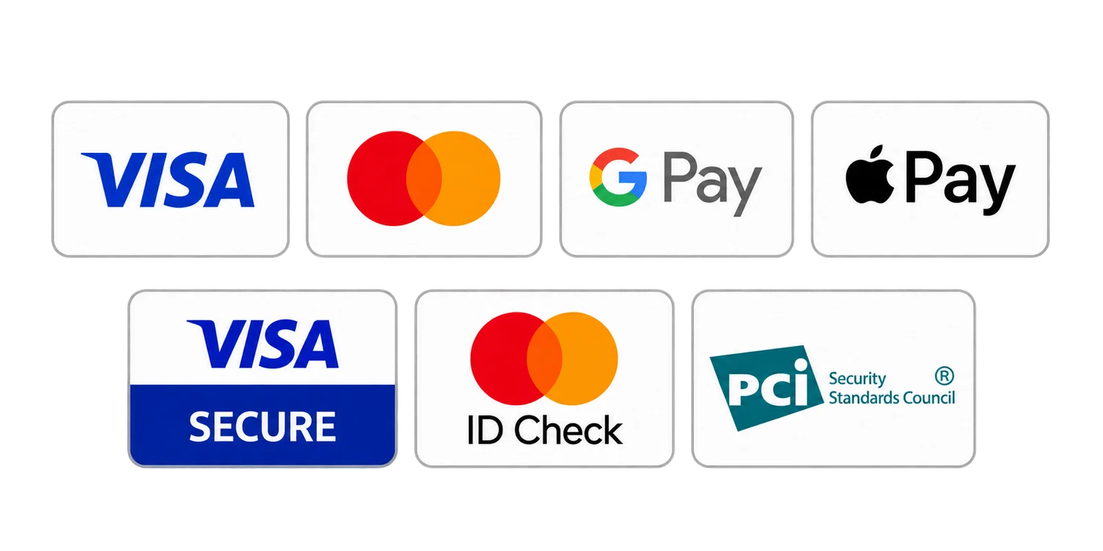 Payment and security marks